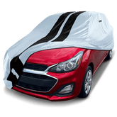 Chevrolet Spark 2012-2022 Gray Black Pro Series Car Cover